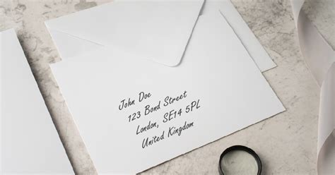 How To Address An Envelope In The Uk