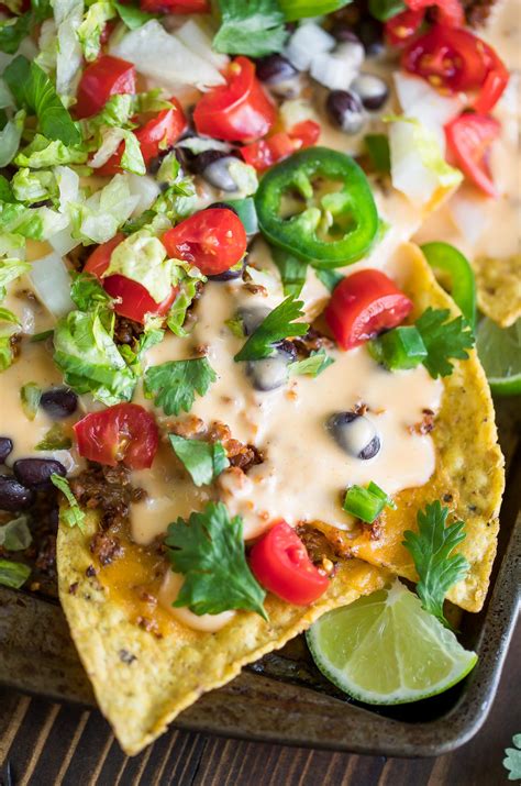Easy Sheet Pan Nachos With Queso Peas And Crayons
