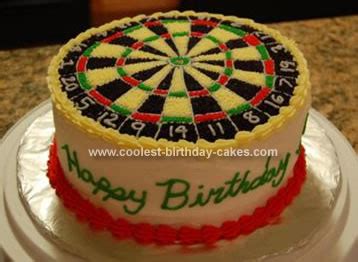 coolest dartboard birthday cake