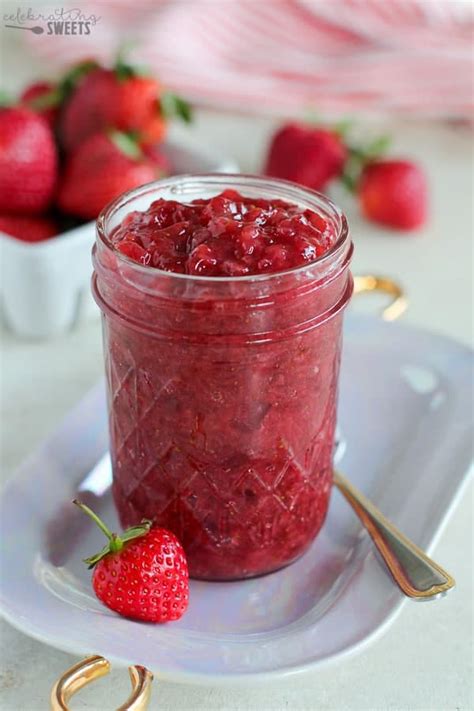 Strawberry Jam Recipe Celebrating Sweets