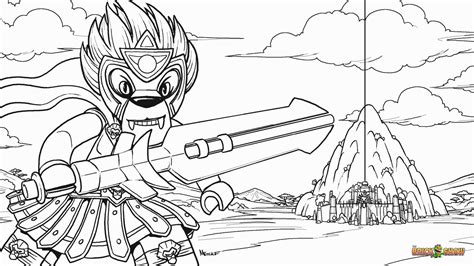 Lego Chima Coloring Pages Coloring Home