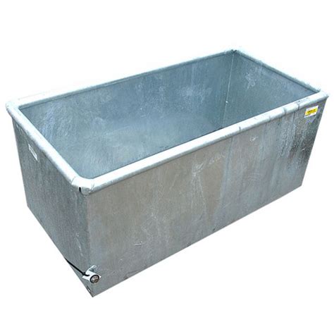 Galvanised Cattle Water Trough Feeding And Handling Cattle Water