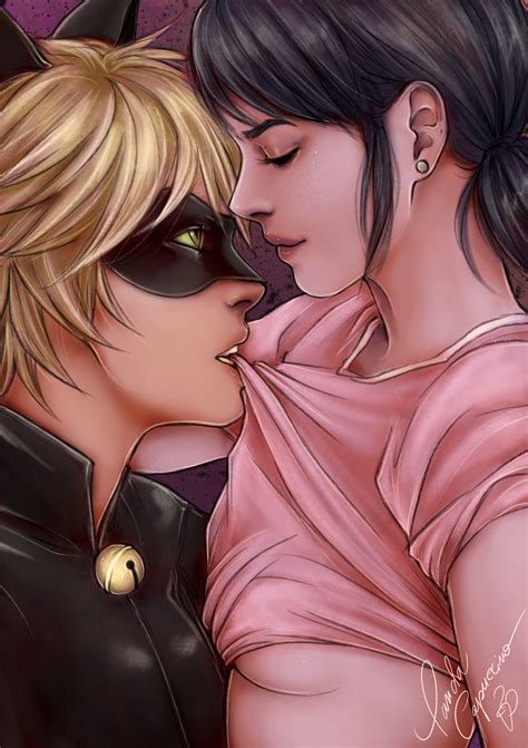 Adrien Agreste Ladybug And Marinette Cheng Image On Favim Com