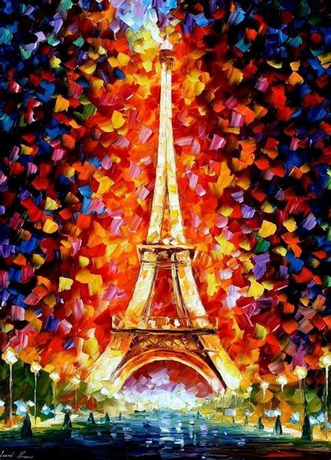 Only 4h Left Eiffel Tower Lighted Limited Edition Giclee By L