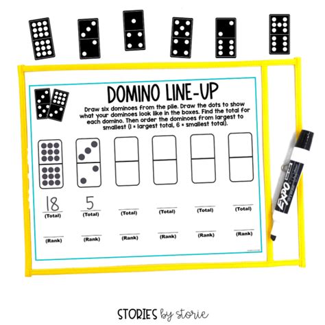 Dominoes Activities And Practice Pages For The Primary Classroom