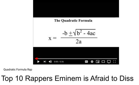 Top 10 Rappers Eminem Is Afraid To Diss Meme By Thatm3meboi Memedroid