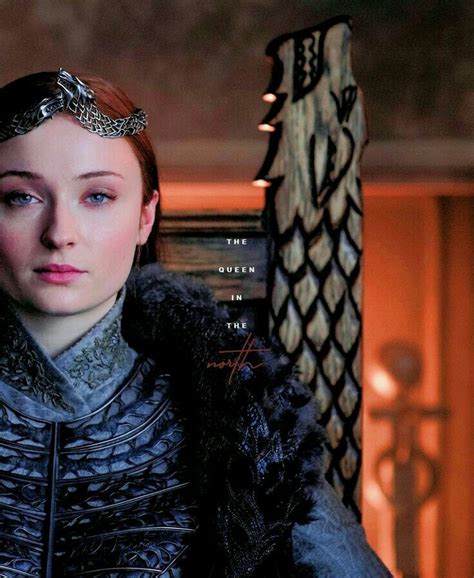 Queen In The North Sansastark Season8 Game Of Thrones Facts