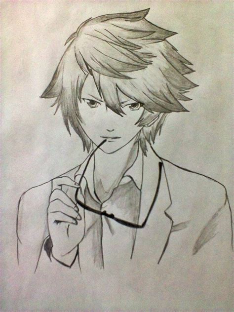 Cool Anime Boy Drawings In Pencil Fuad Begoblog