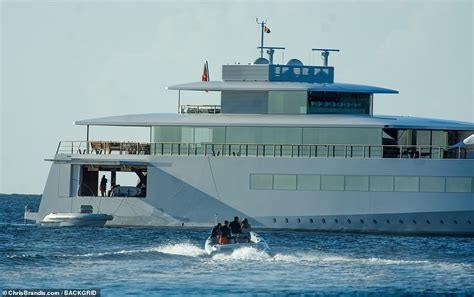 Steve Jobs Widow Laurene 59 Shuttles Back To Her 120m Luxury Yacht