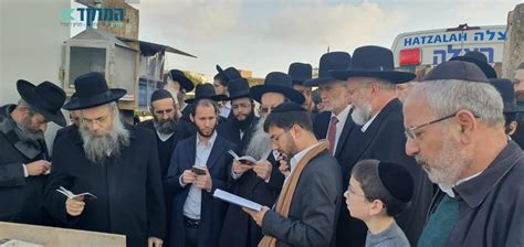 Shiva For The Gadol Hador Ends After Neitz Harav Chaims Children