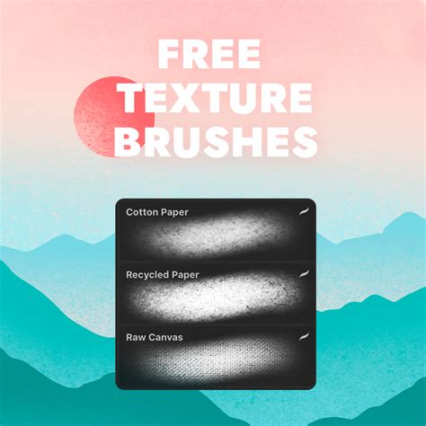 Free Texture Brushes For Procreate