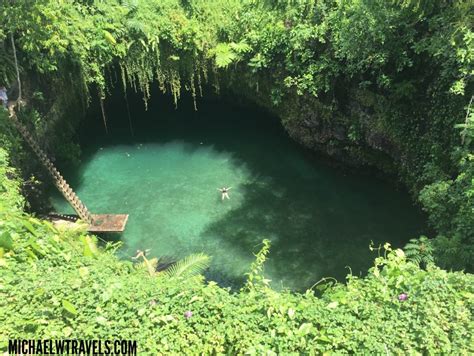 An Amazing Natural Site The To Sua Ocean Trench Samoa 6 Michael W