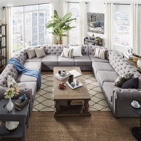 15 The Best Large U Shaped Sectionals