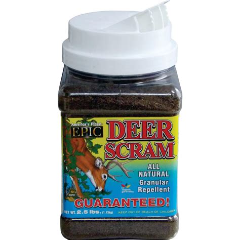 Deer repellent recipes you can make yourself. 2.5 lbs. Granular Deer Repellent Shaker-1003 - The Home Depot