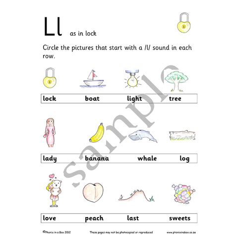 Grade R Phonic Workbook Primary Font Phonix In A Box