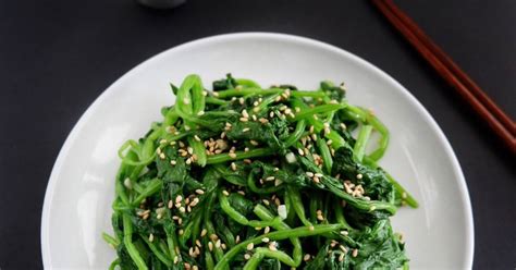 Resep Sigeumchi Namul Korean Spinach Side Dish Oleh Linda Riyadi