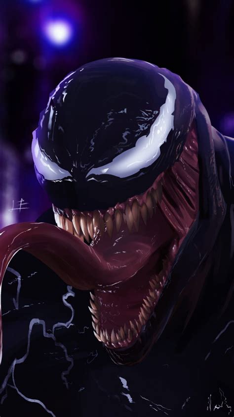 720x1280 Venom Villain Parasite Dark Art Wallpaper Marvel Comics