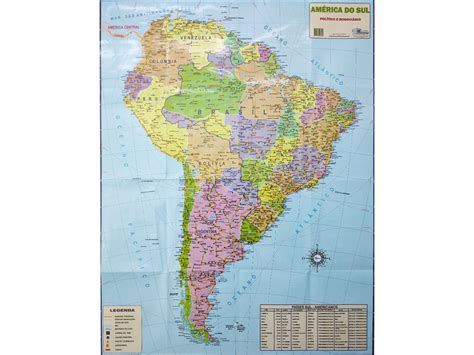 Mapa Rodoviario Da America Do Sul