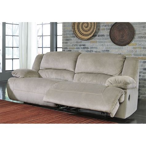 Ashley Toletta Fabric Two Seat Power Reclining Sofa In Granite 5670347