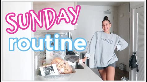 My Sunday Routine How I Manage My Time For The Week Ahead Youtube