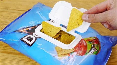 Reclosable Snacks or Chip Packet Life Hack - YouTube