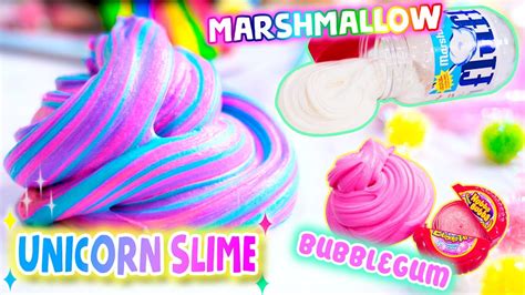 Easy Diy Fluffy Slime How To Make 3 Types The Best Bubblegum