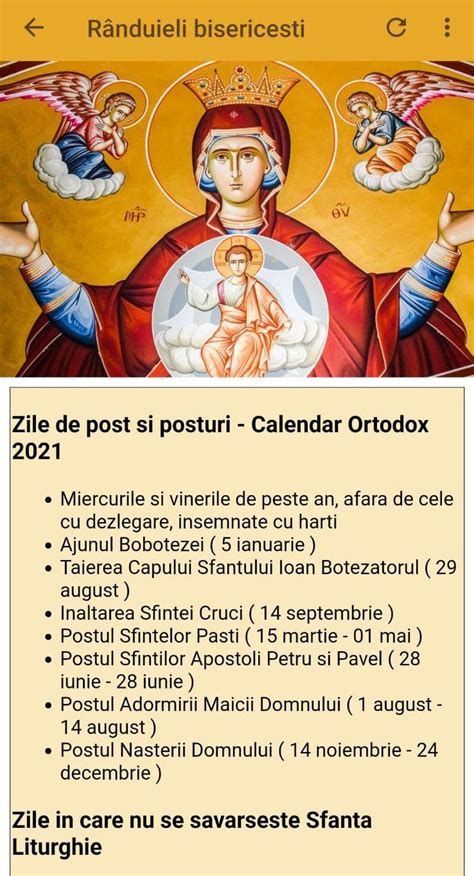 Vezi când pică data paștelui (învierea domnului), rusaliile sau înălțarea domului în anul 2021. Calendar Creştin Ortodox 2021 for Android - APK Download