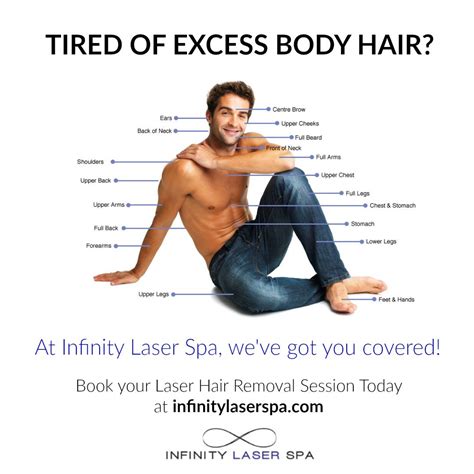 At Infinity Laser Spa Both Women And Men Receive Laser Hair Removal