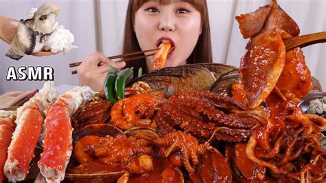 kumpulan mukbang seafood asmr challenge orang cina youtube