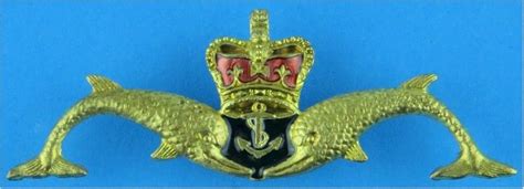 Submariners Badge Royal Navy 60mm Wide Naval Insignia Royal Navy