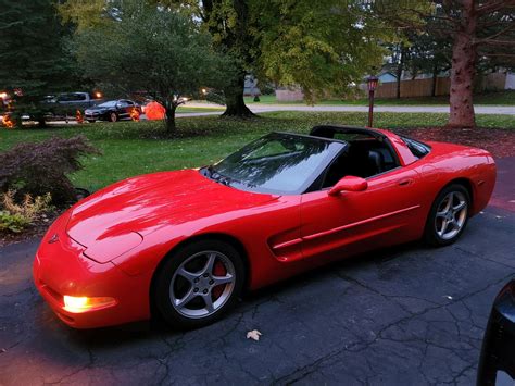 Bought My First Vette Torch Red C5 Just In Time To Put It Away For
