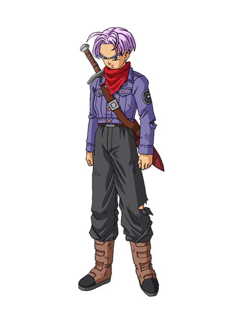 Dragon Ball Super Trunks Outfit Recolored By Afishouttawater On Deviantart