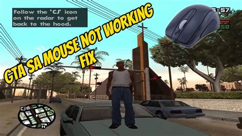 Gta San Andreas How To Fix Mouse Not Working Pc Youtube