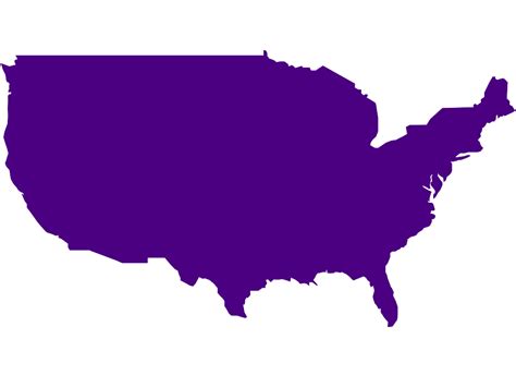 Download America Map Silhouette | Free vector silhouettes