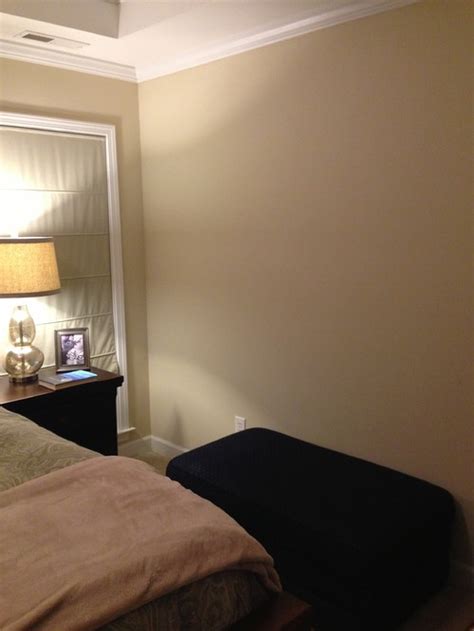 blank wall  bedroom