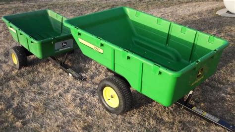 John Deere Tow Behind Poly Utility Cart Pct Jd The Home