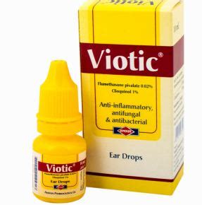 Check spelling or type a new query. دليل الأدوية المصري: Viotic قطرة الأذن فيوتك
