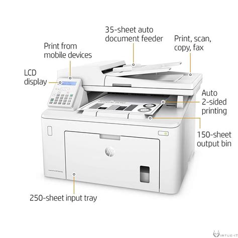 HP LaserJet Pro M227fdn All in One Laser Printer G3Q79A ...