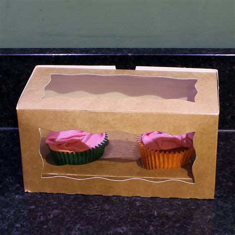 We did not find results for: Twin Cavity Kraft Windowed Cardboard Cupcake Boxes
