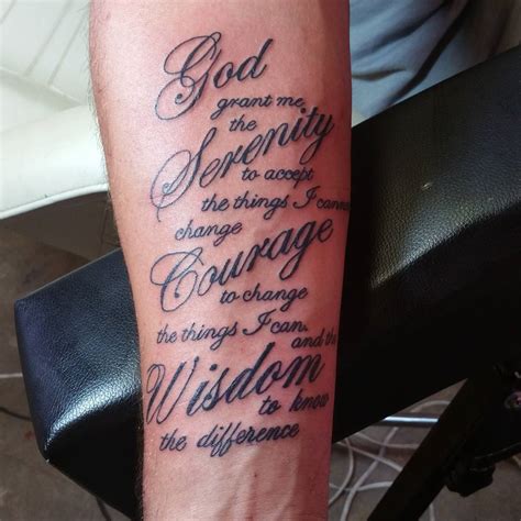 50 inspirational saying lettering and. 55 Inspiring Serenity Prayer Tattoo Designs-Serenity ...