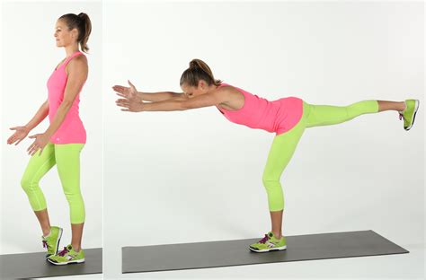 Single Leg Forward Reach Skip The Squats And Do These 15 Booty