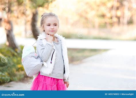 Pre Schoolgirl Stock Image Image Of Happy Model Little 145574003