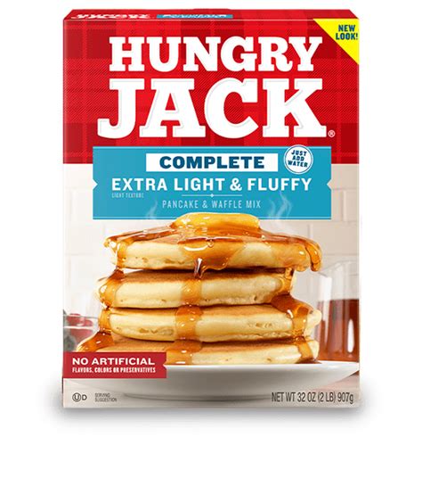 Hungry Jack Complete Extra Light And Fluffy Pancake And Waffle Mix