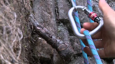 Rock Climbing Building A Belay Using The Rope Youtube