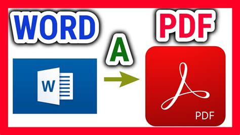 😱 ¿cómo Convertir Un Word A Pdf Sin Programas Word A Pdf En Windows