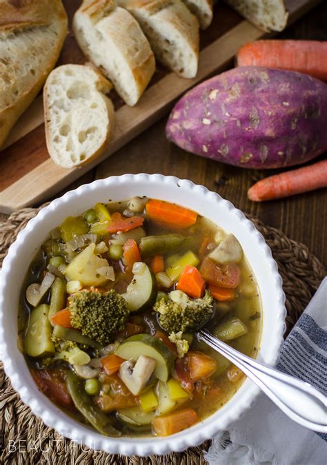 Gmm #1818be sure to go out there and vote like a beast! Hearty & Healthy Vegetable Soup - A Burst of Beautiful