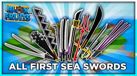 All Swords Locations In Blox Fruits First Sea Youtube