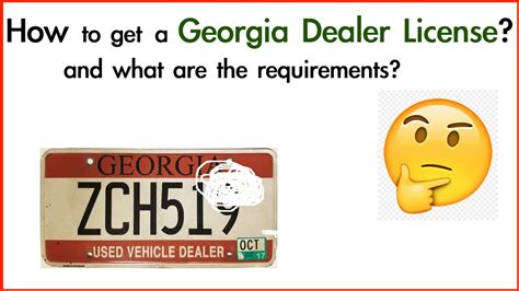 Learn what to expect, things you need, and how to get behind the wheel types of mo licenses how to apply knowledge test road test replace or renew new residents. How to get a Georgia Dealers License - YouTube