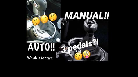 Automatic Vs Manual Which Is Better Youtube