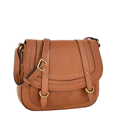 Womens Classic Soft Leather Cross Body Bag Tan House Of Leather